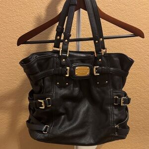 Michael Kors Leather Handbag Black